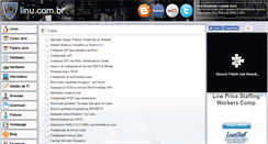 Desktop Screenshot of linu.com.br