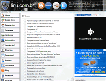 Tablet Screenshot of linu.com.br